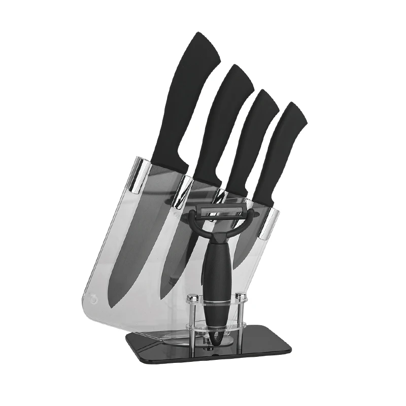 Black zirconia ceramic knife kitchen knife with different sizes 6inch 5inch 4inch 3inch knife