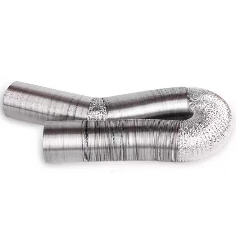 Factory direct custom dust removal flame retardant aluminum foil tube for Boiler oil fume