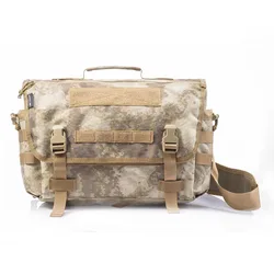 Yakeda Messenger Bag 1000D Nylon Outdoor Hiking Sports Tactical Shoulder Sling Bag For Men