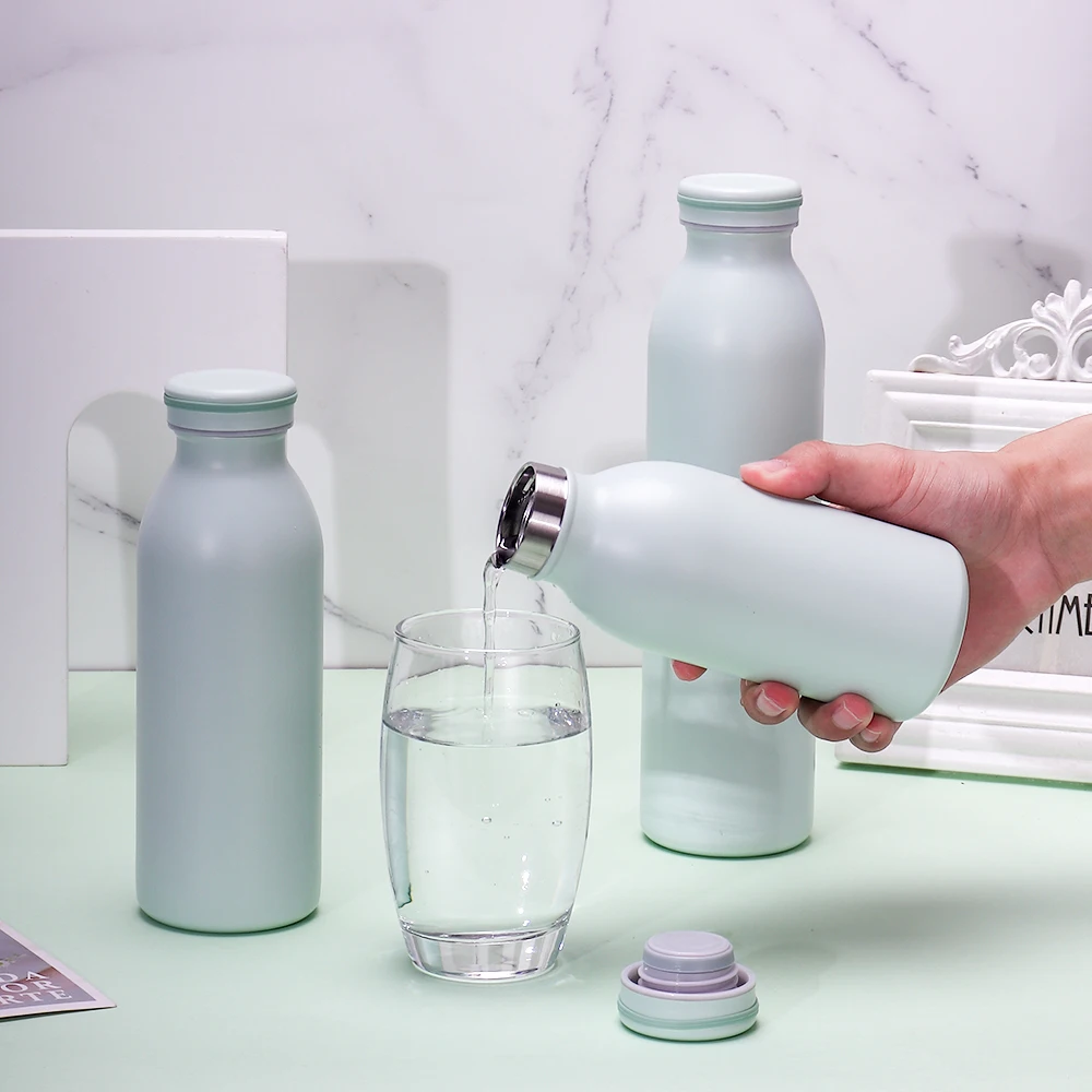 BPA Free Insulated Stainless Steel Milk Cartoon Water Bottle  Bulk Kids Water Bottles  Kids Water Bottles