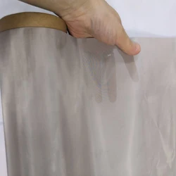 45g mesh yarn Silver Fiber Anti Radiation Emi Mosquito Net Emf Protection Shielding Fabric