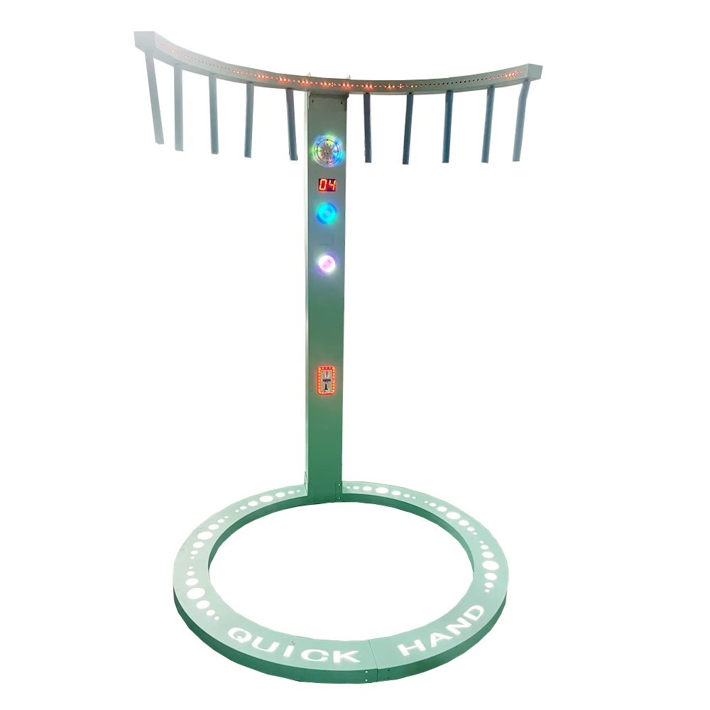 Quick Response arcade Catch stick eye game console eye fast chips coin operated game machine