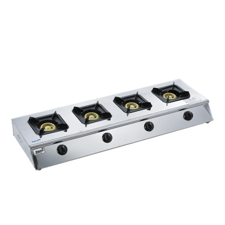 
long pattern honeycomb 4 burner gas and electric cooker kitchen gas cooker 