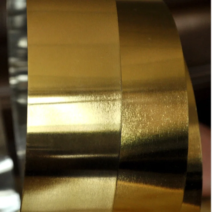 Factory Price Golden Lacquer Tinplate Sheet and Coil,  Lacquered Tin Plate with Gold Color