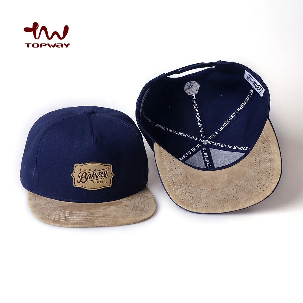 High Quality Custom Embroidered Printing Tape Hip Hop Hat Fashion Mens Stylish 5 Panels Snapback Caps Hats