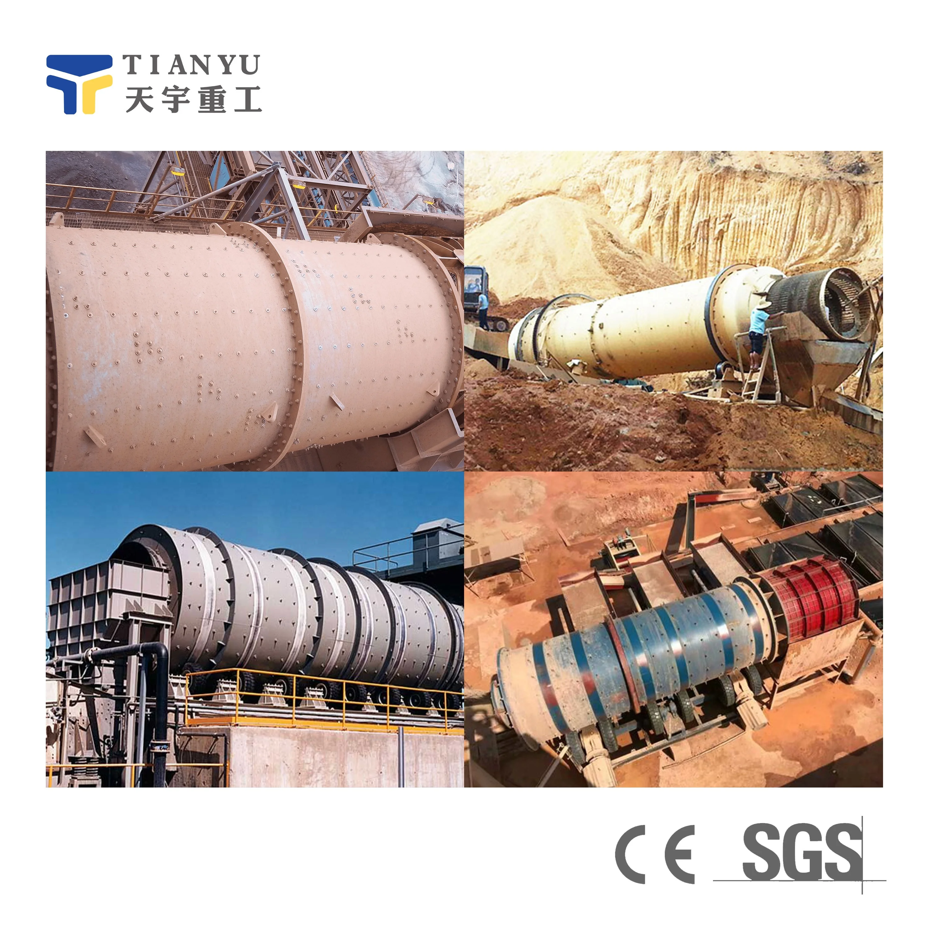 Mining machinery clay ore large size mud stone rotary drum stone washing machine with rotary screen