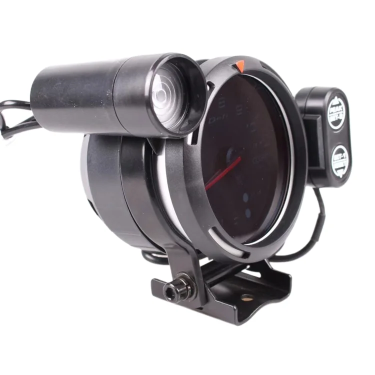 Factory Price Defi 3.75 Inch 7 Colors 0-11000 RPM Stepper Motor Tachometer RPM Gauge 12V With Shift Light For Auto Car
