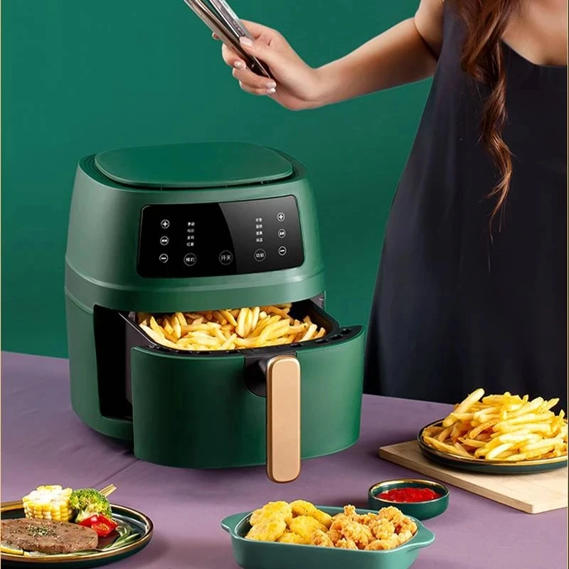5L Oil Free Chicken Rotisserie French Fries Ovens Deep Fryer Drying Microwave Baking Oven Ovens Electric Deep Fryers Air Fryer
