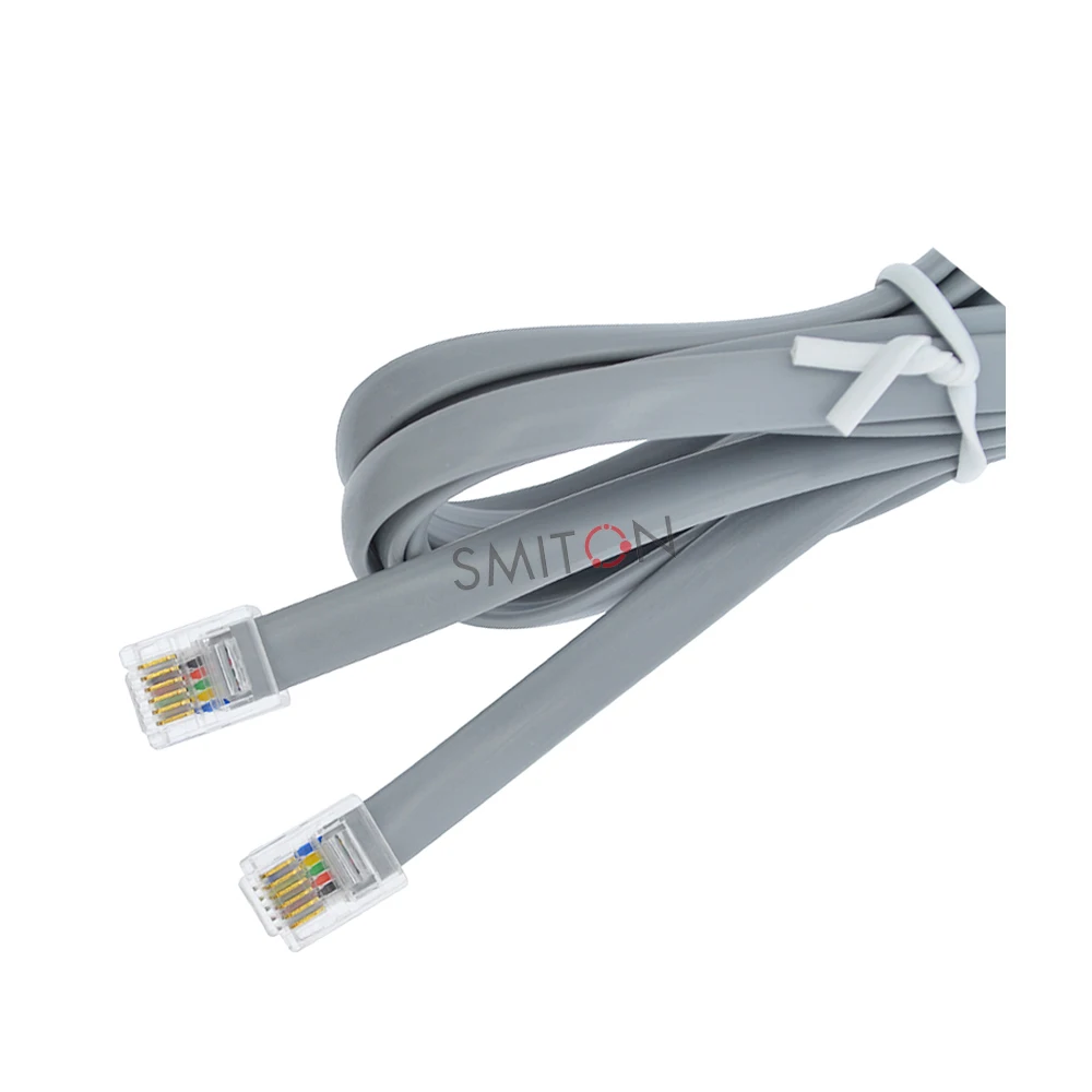 10m 15m 18m 7FT 3 FOOT rj11 telephone cable 6P4C phone cord