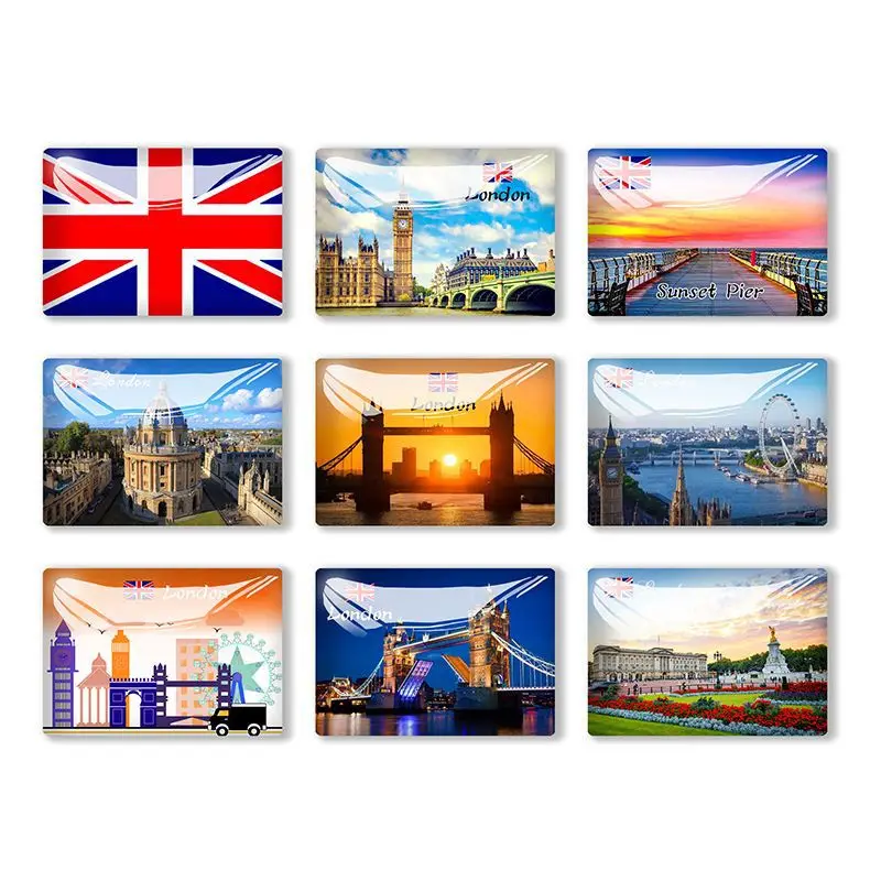 Home decor fridge magnetics wholesale custom 3d polyresin fridge magnet refrigerator stick sticker