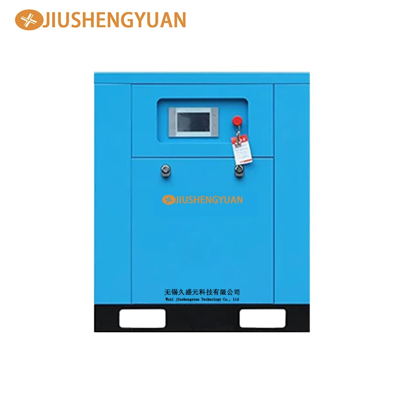 160kW 7bar Less oil 2ppm Electric Engine Intelligent PLC Rotary Screw Compressor from China
