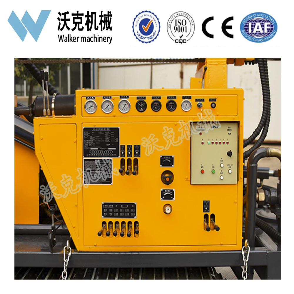 JDL-400 crawler mounted portable hydraulic 400 meters water well drilling rig for sale