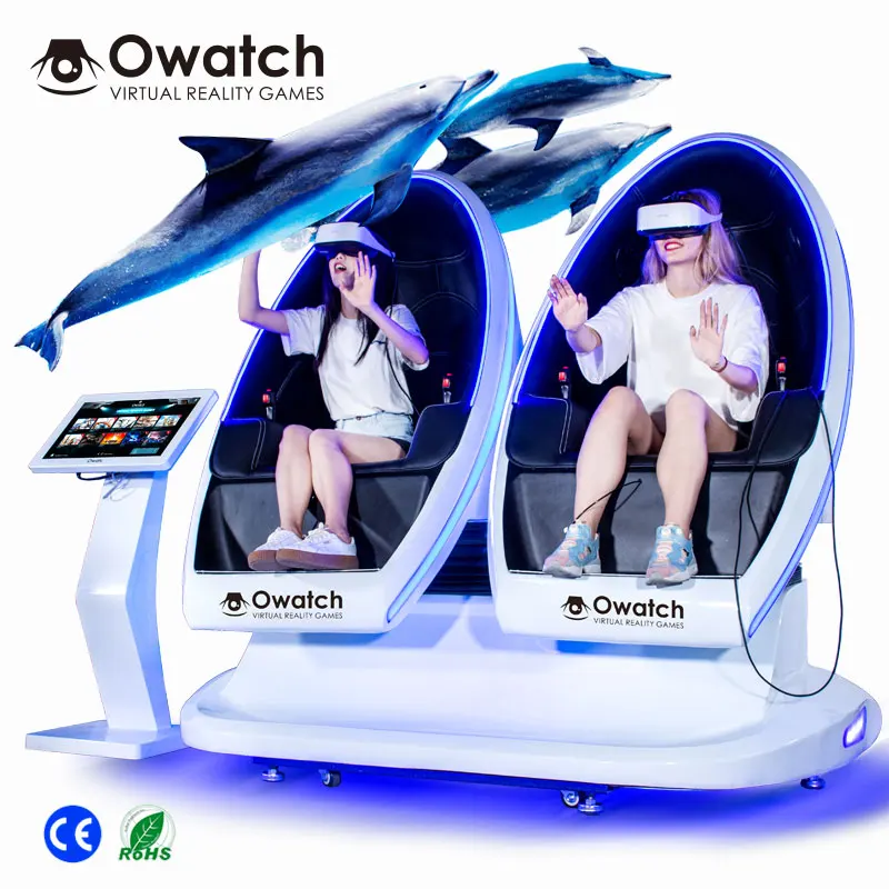 Christmas Holiday Hottest Amusement Equipment Virtual Reality 9D Cinema For Children And Adult