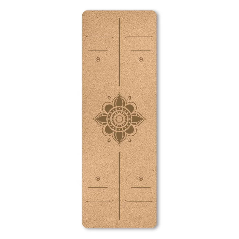 Free Sample Printed Yoga Mats Eco Friendly Cork Yoga Mat Cork Yoga Mat