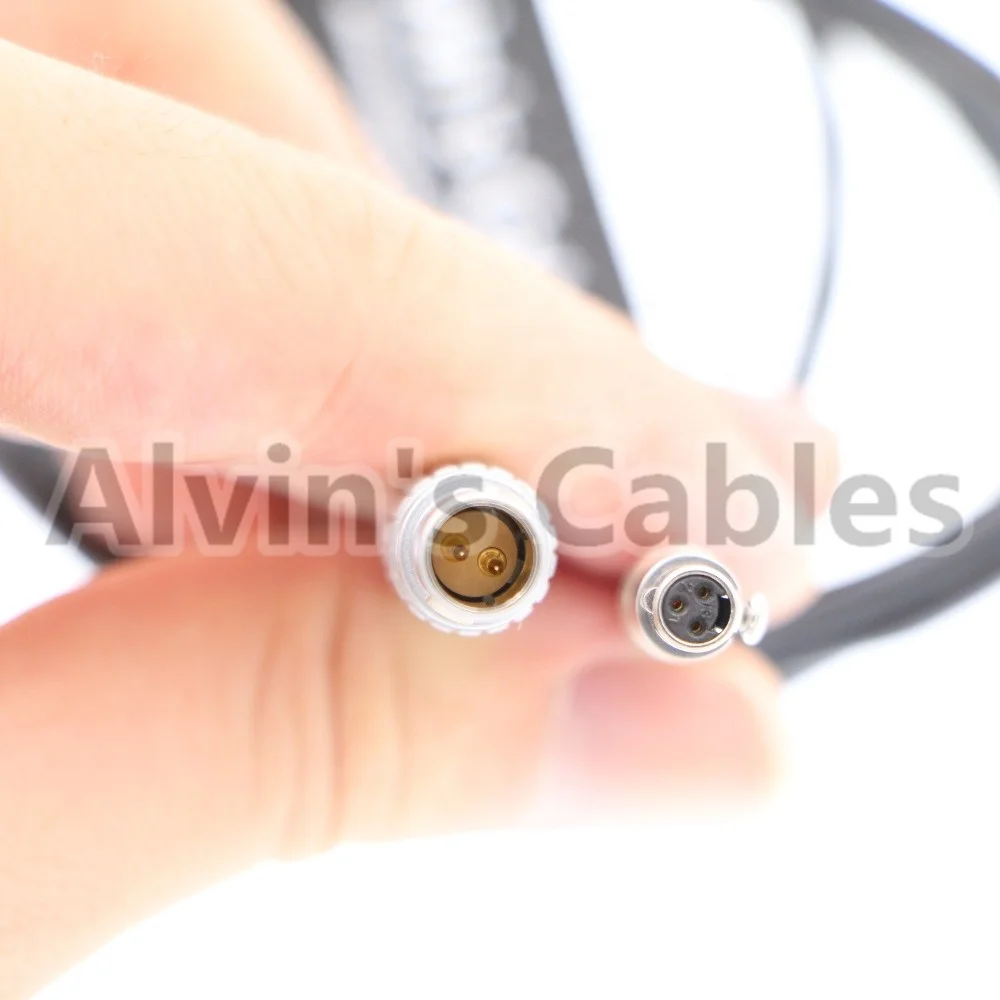 NSC3F 3 pin female to 0B 2 pin male Power Arri Cable for Odyssey7 7q Monitor