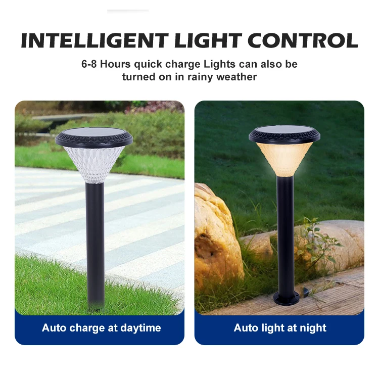 Factory Supplies Remote Control Outdoor Ip65 Waterproof Lfpo4 High Quality Power Battery 30watt Solar Garden Led Lamp