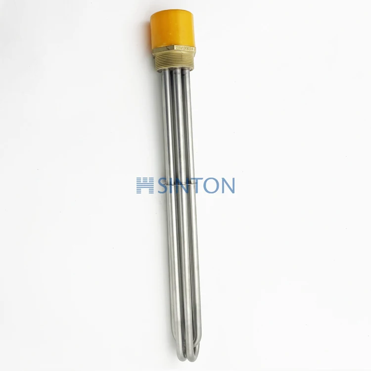 220v 6kw Flange immersion heater water tank heating element in Petroleum chemical industry