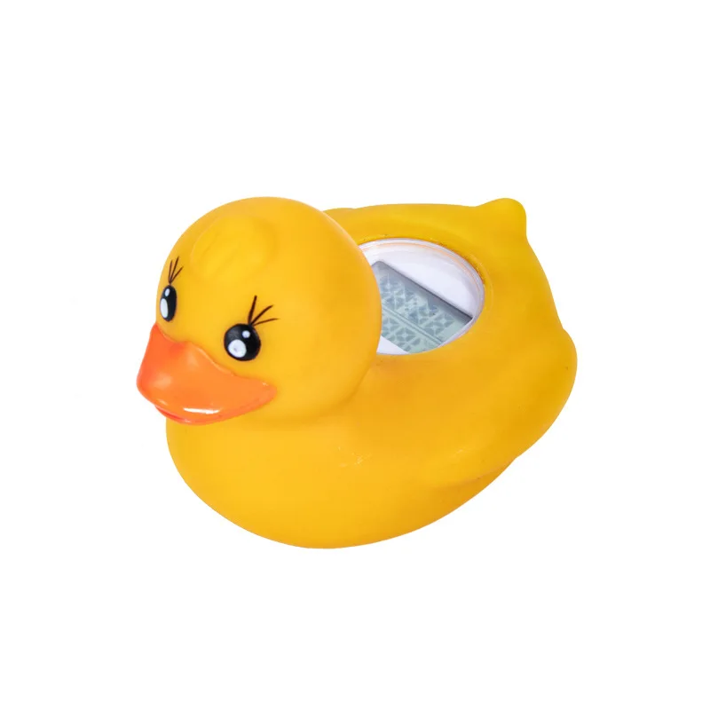 Test Report Hot sale Factory float waterproof safety Digital water Baby Bath Thermometer Duck Shower Thermometer for Kids