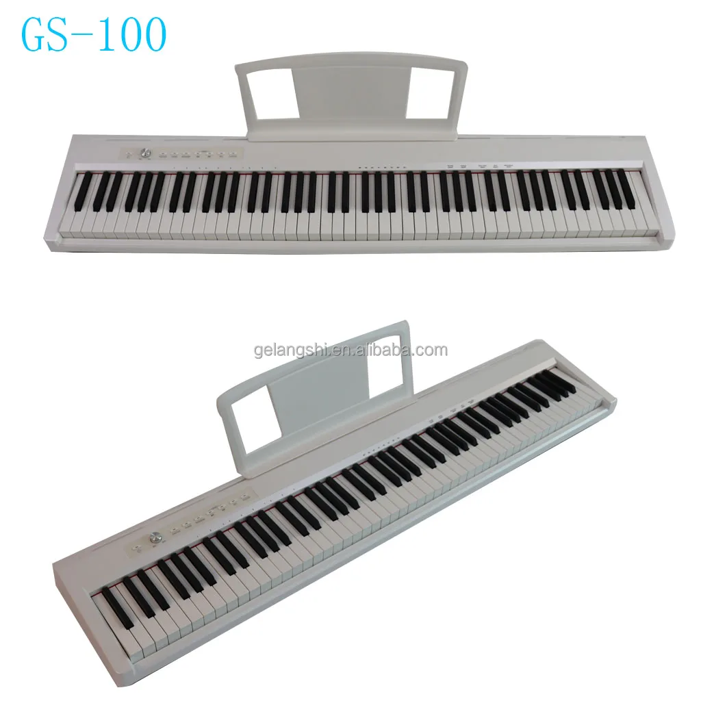 88 key digital pianos with semi weight keyboard