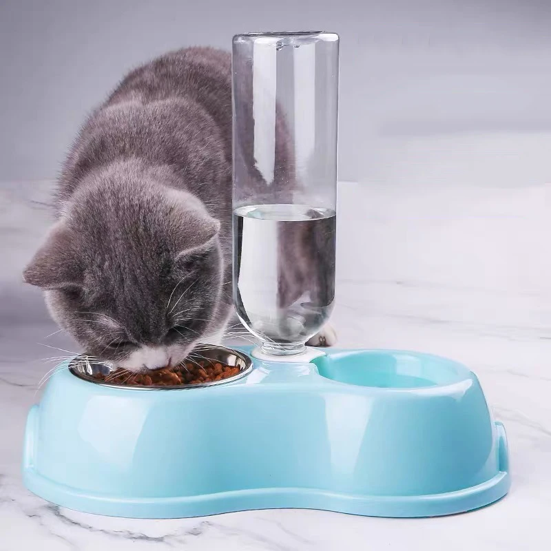  LIHONG 2021 Amazon миска для кошек пополнение питьевой воды из нержавеющей стали дозатор домашних животных автоматическая