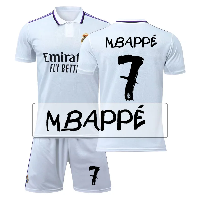 New Football Jersey No. 7 No. 9 No. 20 Custom Sweat Suit Tracksuit for Men Gym Training Wear