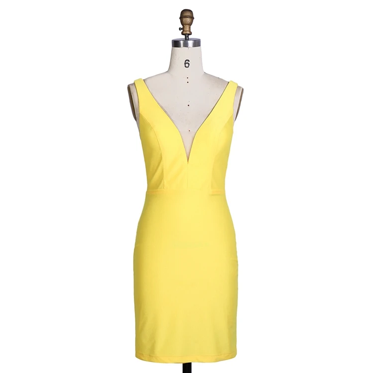 Sexy sheath sequin knee length v neck sparkly prom homecoming dress for party