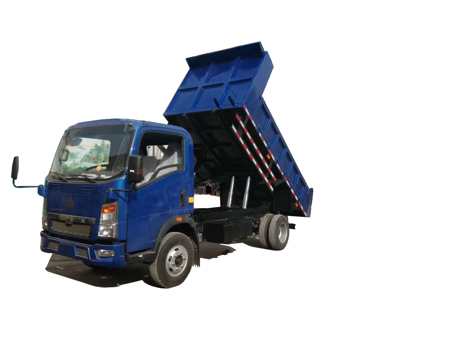 New 3 ton mini 4x2 dump trucks for sale