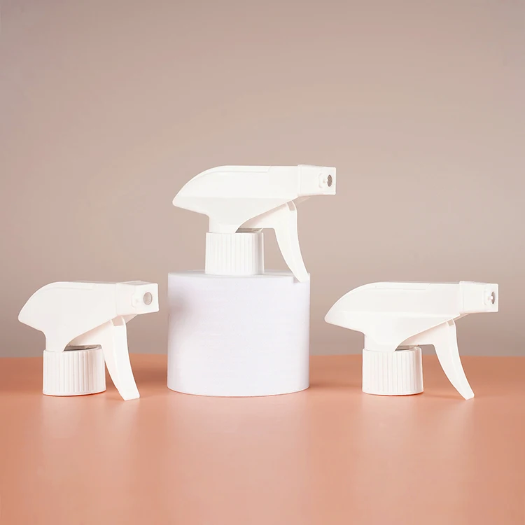 Hot Selling 28mm All Plastic Cleaning Trigger Sprayer Bottle Garden Watering Flower Cosmetic Spray Bottle