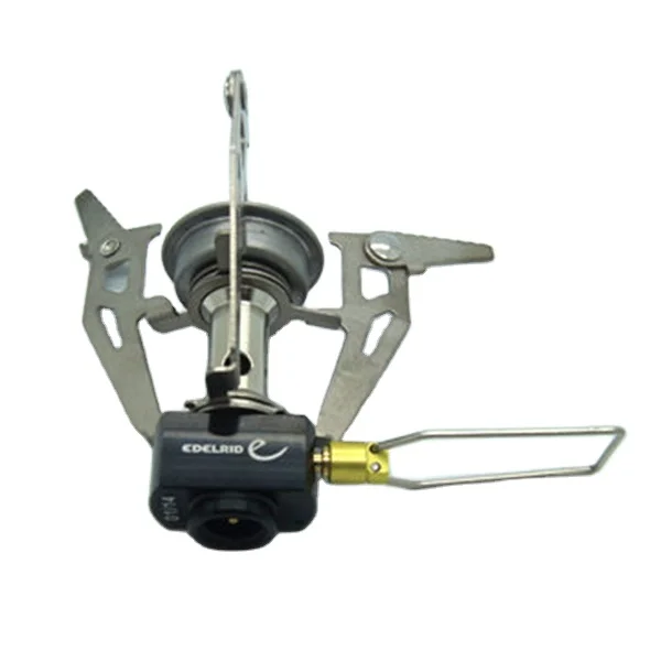Outdoor travel portable folding camping Mini hardware finishing Survival picnic cooking gas stove made in China