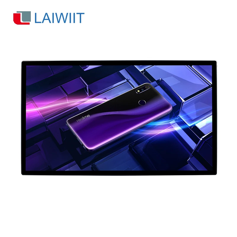 LAIWIIT настенный ЖК-дисплей 75 дюймов IR touch ультратонкий