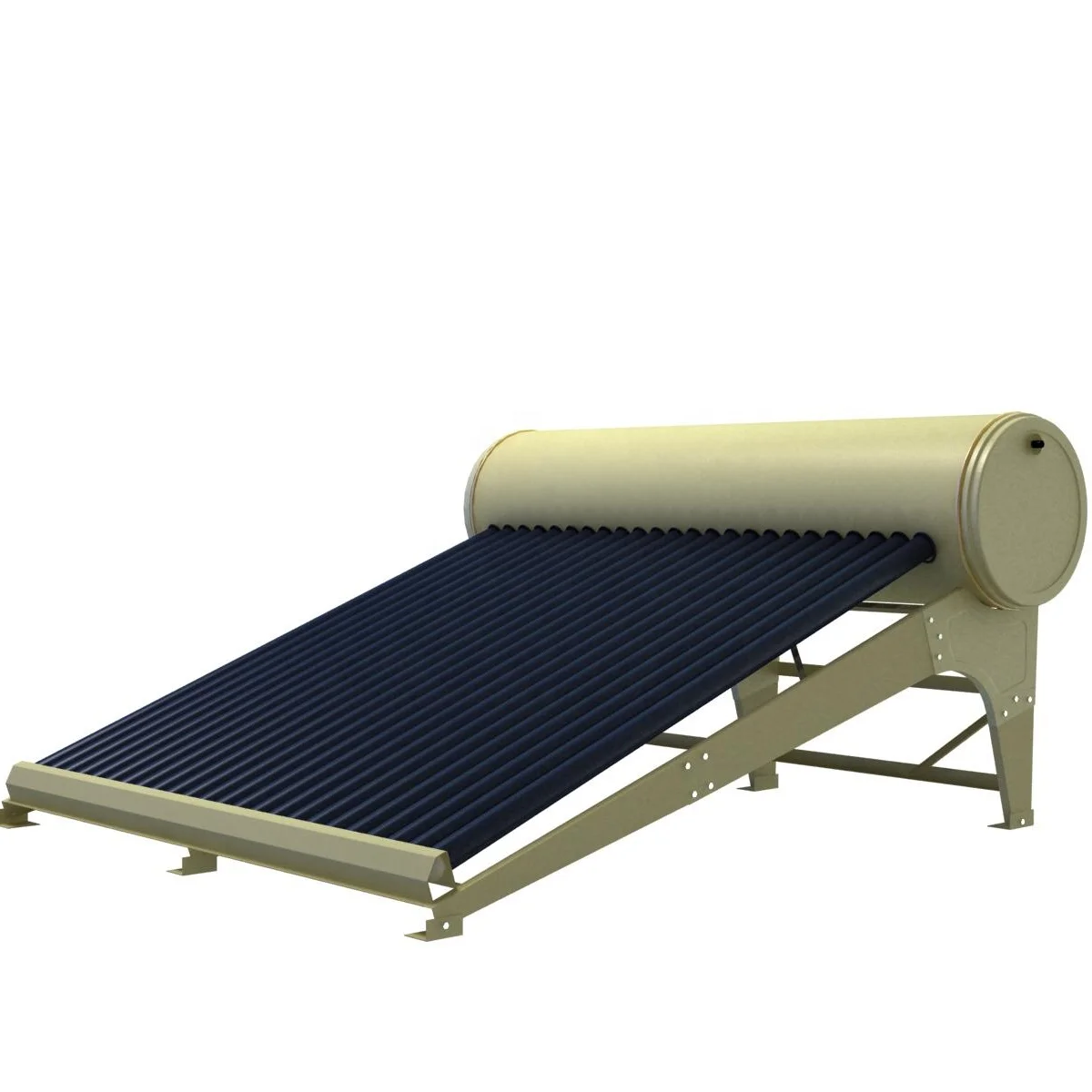 
8Harmsproof Hot Sell High Quality Low Pressure Non-pressurized Vaccum Tube Solar Water Heater 160L 180L 200L 240L 280L 300L 