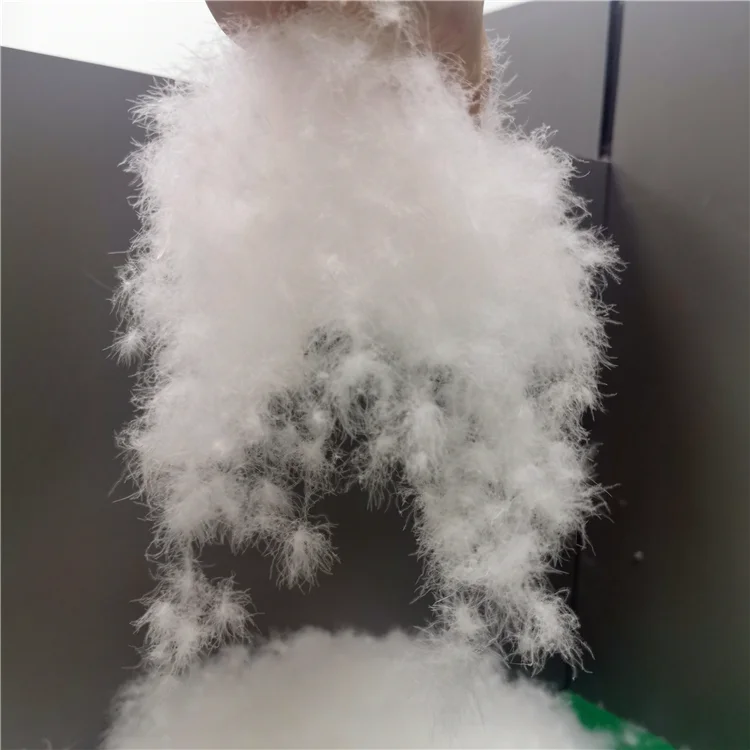
95% Pure White Big Washed Muscovy Duck Feather Down for Duvet American Standard 