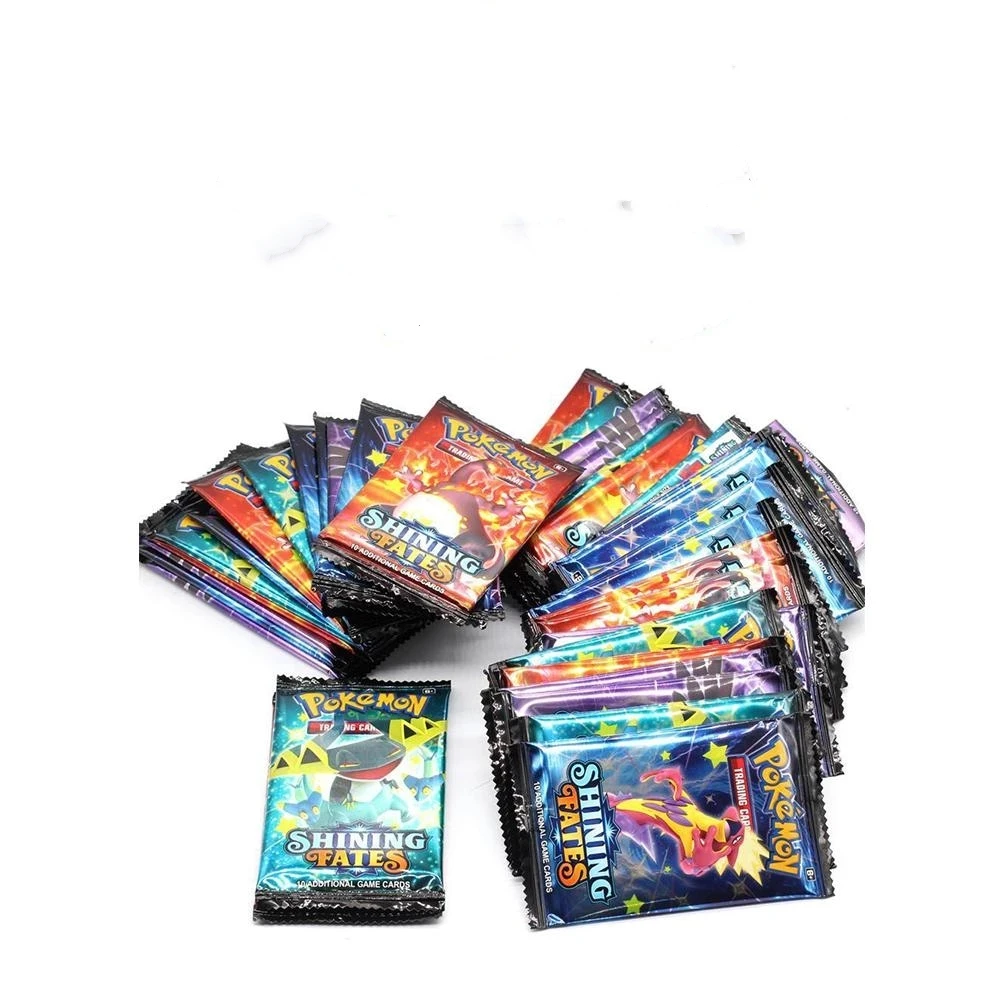 324pcs Cards Game GX Tag Team Vmax EX Mega Energy Shining Card Game Carte Trading Collection Cards for Kid Toys