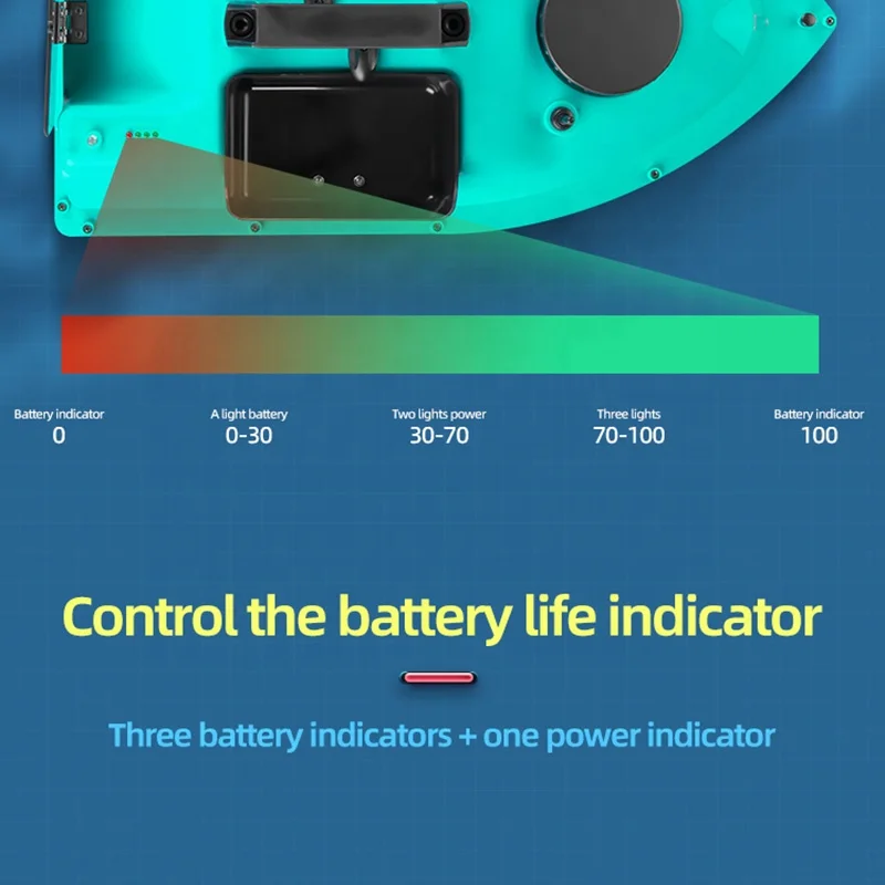 FISHGANG New Arrival 500M Rc Carp Bait Boat Radio Control Fishing Bait Boat Bait Boat For Sea