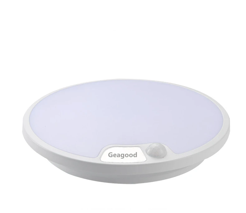 Светодиодный потолочный светильник с датчиком движения 10 Вт внутренний светодиодный 6000K 180-260 В умное освещение пассивным ИК современная светодиодная потолочная лампа