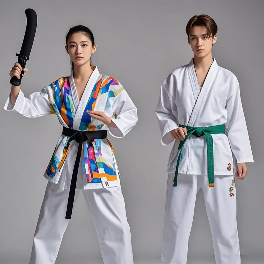 WKF approved  karate kumite high quality light weight reversible karate uniform