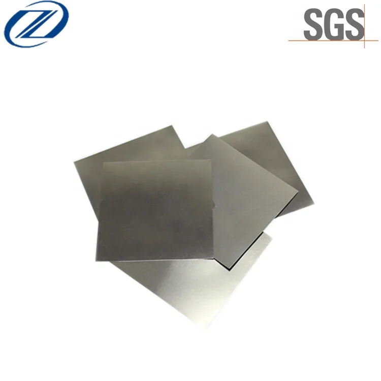 Китайский производитель поставляет высококачественную плиту из чистого никеля по оптовой