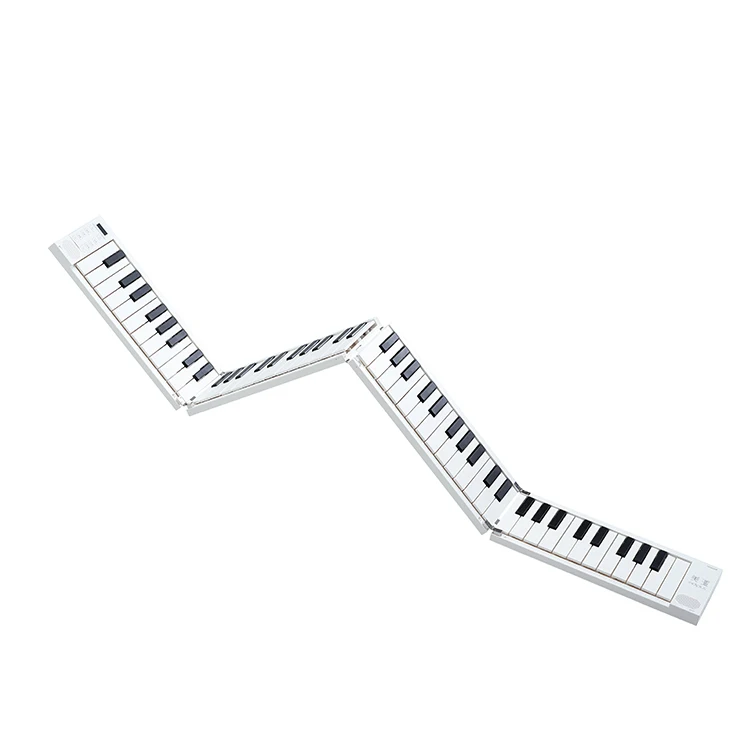 MIDIPLUS Professional Edition 88-Key Folding Piano Portable USB Electronic Hand Roll Keyboard Adult Beginners On-the-go Practice
