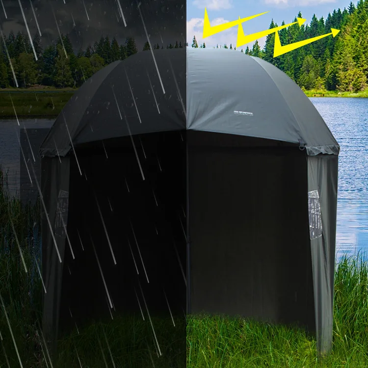 Foldable Waterproof Sun Tent Fashionable Beach PVC Carp Sea Fishing Umbrella Tent Sun Shelter Beach Umbrella Tent