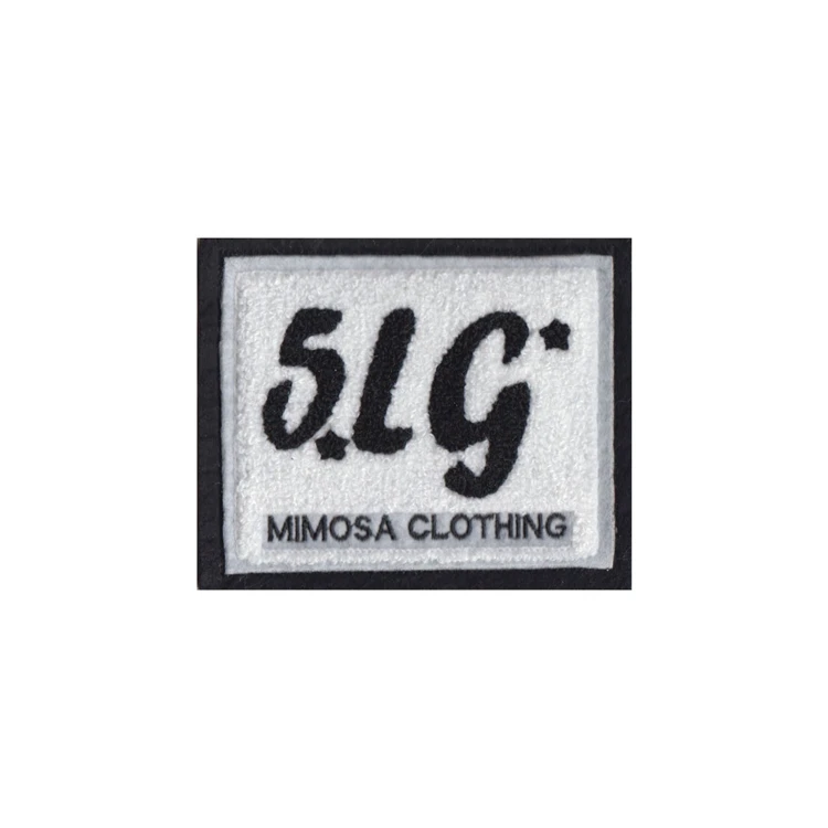 
Wholesale customized high quality personal corporate chenille embroidered patches for sweatshirt 