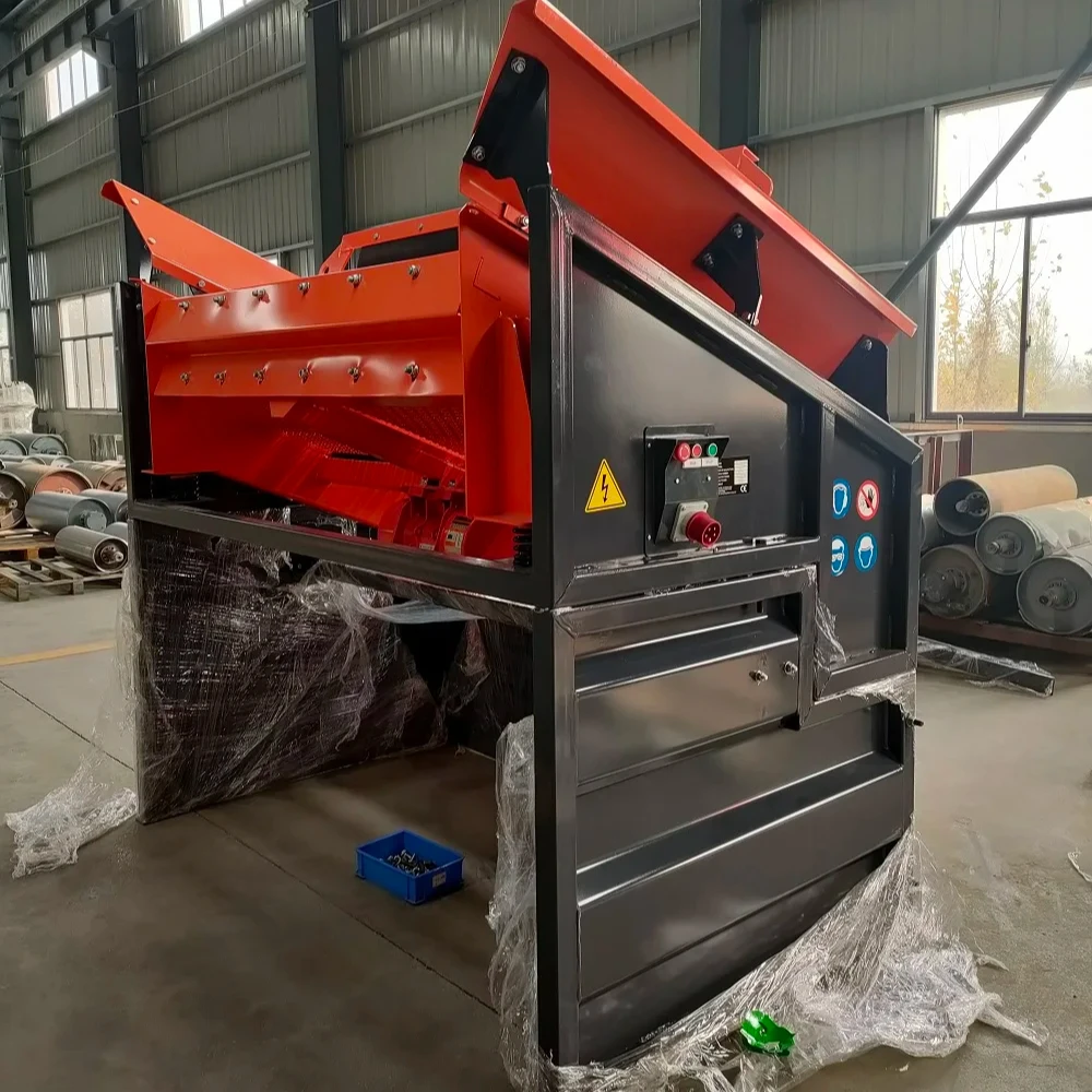 Original Factory Topsoil Screener Sand Rock Vibrating Screen Compost Vibratory Screen Sorting Machine