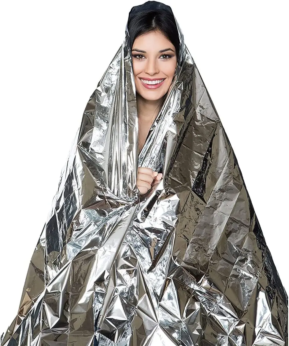 Firstime Folding 210x160cm First Aid Life Saving Survival Rescue Lander Keep Warm Emergency Blankets Thermal Blanket