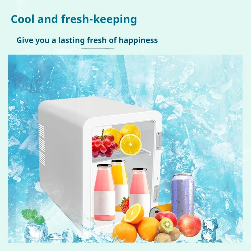 Wholesale 6L Portable Mini Skincare Fridge Car Refrigerator Beauty Refrigerator  Cosmetics refrigerator