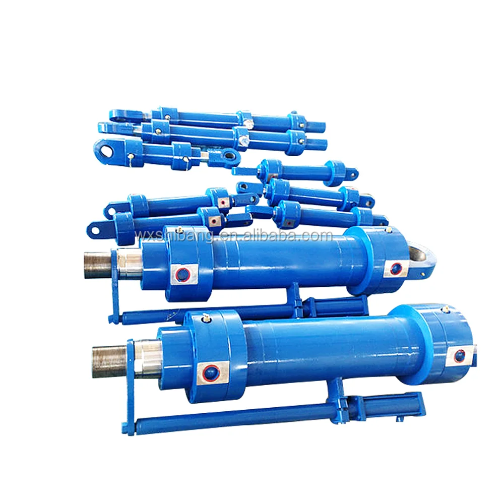 Customized Services 25mpa Working Pressure Agricultural Heavy Duty Servo Hydraulic Cylinders With Sensor