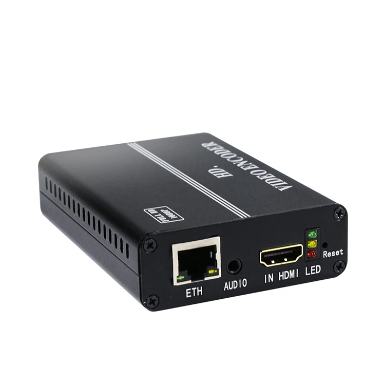 Haiwei H.264 MPEG-4 HD HDMI Encoder IPTV Encoder for YouTube, Facebook Game Capturing, ONVIF for CCTV Monitoring
