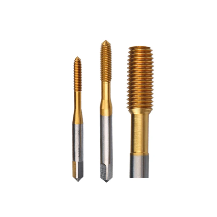 HSS Co M35 TiN coating thread forming Chip free machine taps UNC UNF #4 #6 #8 #10 #12 3/16 1/4 5/16 3/8 7/16 9/16 1/2 5/8 inch