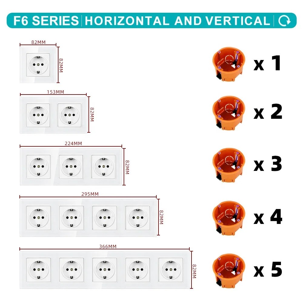 Smart Home Power Socket Switch Wall Sensor No Neutral Smart Switch