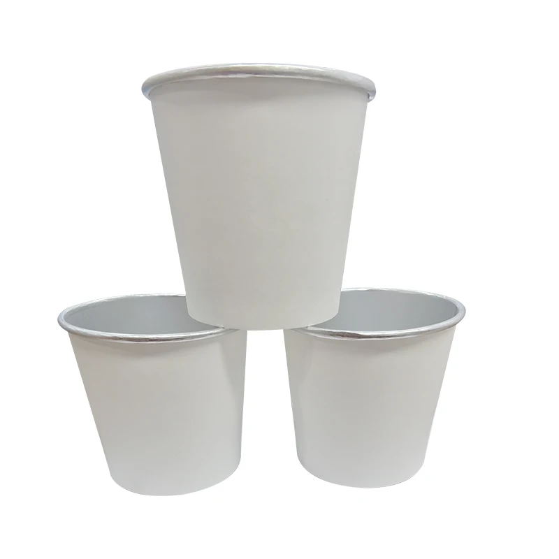 Disposable Food Inner Aluminum Foil Soup/Yogurt/Paper Ice Cream Bowl