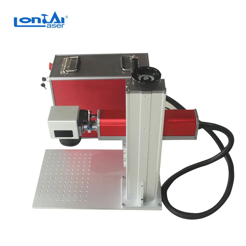 2024 hot selling 20w 30w 50w 100w RAYCUS JPT fiber laser marking engraving machine for metal guns jewelry rings stainless steel