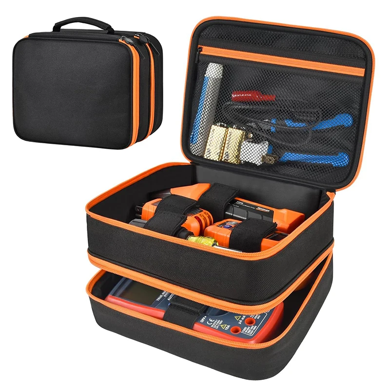 High Quality Travel tool Case Bag  for Klein Tools ET310 AC Circuit Breaker Electrical Outlet Tester Storage Box